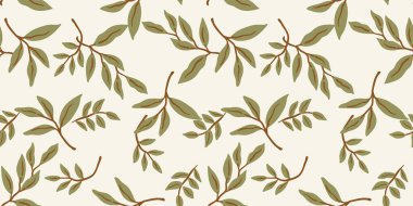 Çiçeksiz desen. Kağıt, kapak, kumaş, iç dekorasyon ve diğer kullanım için vektör tasarımı