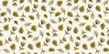 Çiçeksiz desen. Kağıt, kapak, kumaş, iç dekorasyon ve diğer kullanım için vektör tasarımı