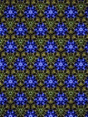 Geometrik şekillere dayanan ilginç fikirleri ifade eden dekoratif bir arkaplan oluşturmak için mandala tasarımı
