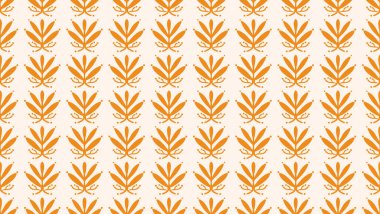 Barok pürüzsüz desen. Çiçekli süsler. Arka planlar, duvar kağıtları, tekstil ve moda için..