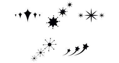 Geometrik şekiller. Evrensel geçmişe dönük evrensel trend şekilleri