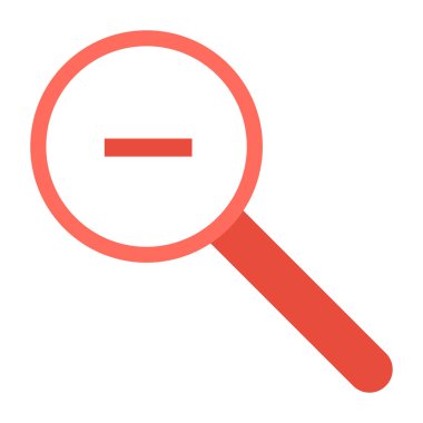 Kırmızı eksi işaretleyici ok. Bilgisayar faresi işaretini kapat