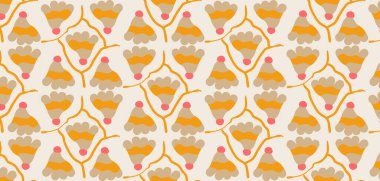 Kusursuz çiçek deseni. Modaya uygun asgari dokular. Arka planlar, duvar kağıtları, tekstil ve moda için.