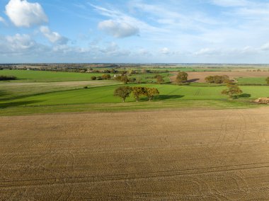 Suffolk manzara hava görüntüsü