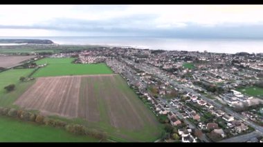 Suffolk 'ta bulutlu bir gün