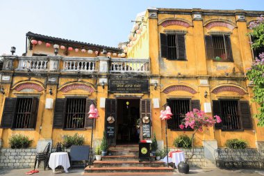 Vietnam 'da eski bir kasaba.