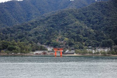 Itsukushima tapınağı Miyajima, Hiroşima, Japonya