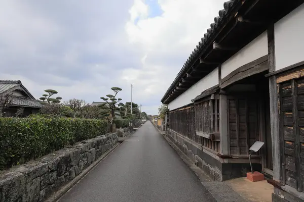 Hagi şatosu kasabası Yamaguchi, Japonya 'daki üst sınıf samurayların eski ikamet yeri.