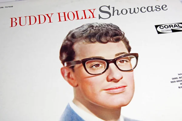 Viersen Almanya Mayıs 2022 Rock Roll Şarkıcısı Buddy Holly Nin — Stok fotoğraf