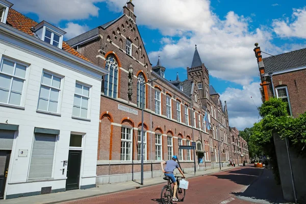 Hertogenbosch Sint Josephstraat Paesi Bassi Luglio 2023 Con Antico Edificio — Foto Stock