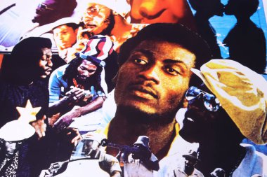 Viersen, Almanya - 9 Temmuz. 2024: Jimmy Cliff 1972 'nin Come Vinil albüm kapak detayı (merkeze odaklanma))