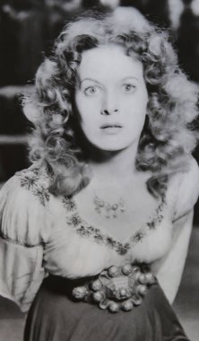 Viersen, Almanya - 9 Temmuz. 2024: Amerikalı aktris Maureen O Hara 'nın 1939 tarihli 