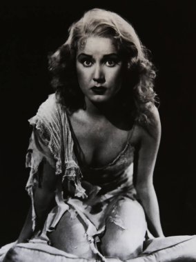 Viersen, Almanya - 9 Temmuz. 2024: Aktris Fay Wray 'in 1933 yapımı King Kong filmi (yüze odaklanma))