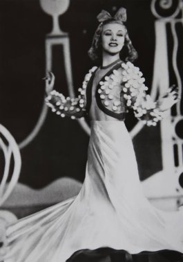 Viersen, Almanya - 9 Temmuz. 2024: Ginger Rogers 'ın 