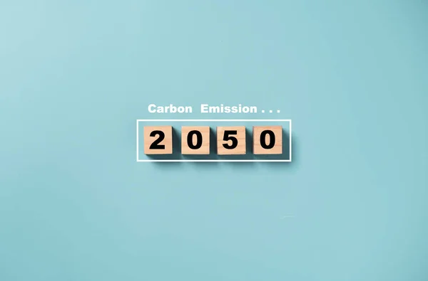 Protocol Van Kyoto 2050 Virtueel Laden Voor Vermindering Van Co2 — Stockfoto