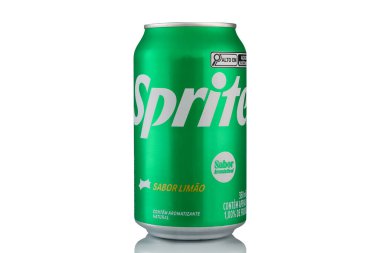 2024 SPRITE LEMON FLAVOR 350ml Can, Beyaz Zemin