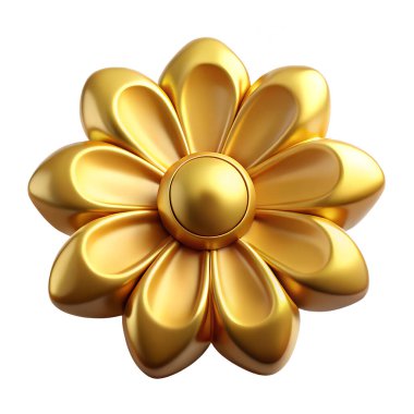 Beyaz arka planda izole edilmiş 3D yüksek kaliteli ikon. Yansımalı 3D parlak metal illüstrasyon konseptinin kaliteli yüksek çözünürlüklü görüntüsü.