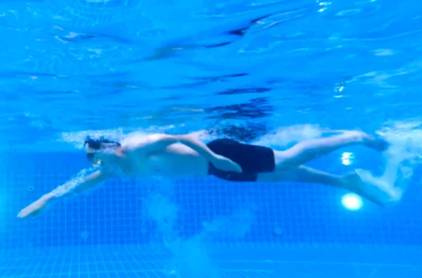 Muži Plavat Volném Stylu Plavání Který Standardní Plavání — Stock fotografie