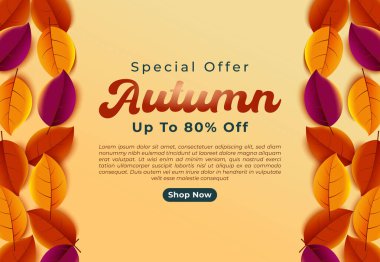 Sonbahar sezonu için bir arka plan