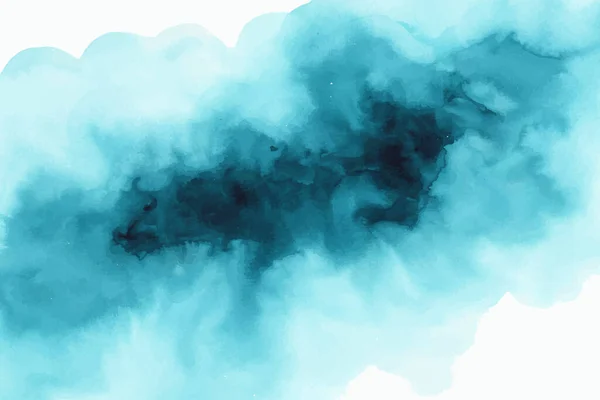 Акварель Синее Пятно Пятно Абстрактный Художественный Фон Обои Текстура — стоковый вектор