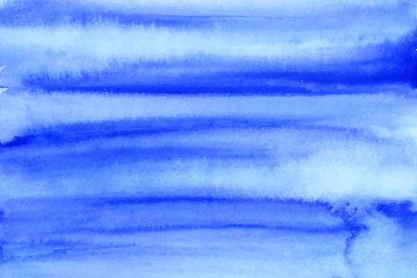 Голубая Акварель Фон Форма Элемент Оформления Красочная Ручная Роспись Текстуры — стоковый вектор