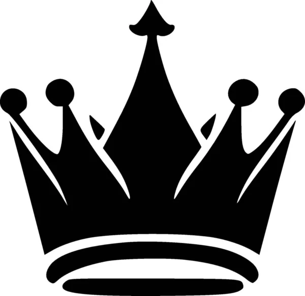 Crown Υψηλής Ποιότητας Vector Logo Διανυσματική Απεικόνιση Ιδανικό Για Shirt — Διανυσματικό Αρχείο