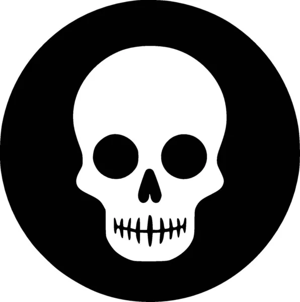 Смерть Высококачественный Векторный Логотип Векторная Иллюстрация Идеально Подходит Графики Футболки — стоковый вектор