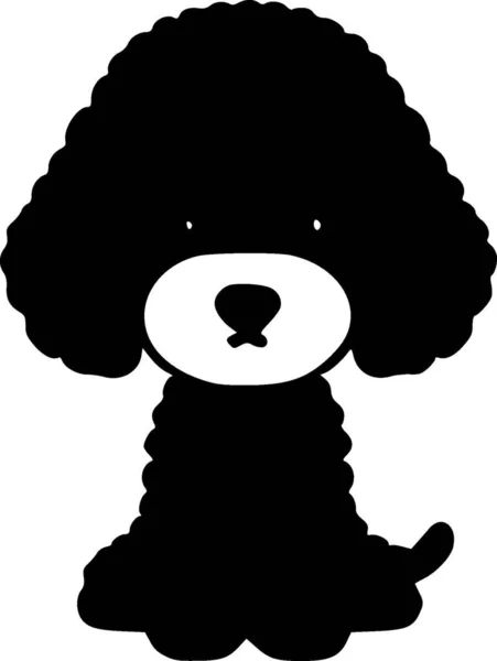 Poodle Logotipo Vectorial Alta Calidad Ilustración Vectorial Ideal Para Gráfico — Vector de stock