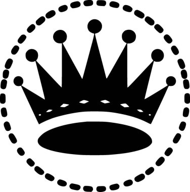 King - yüksek kaliteli vektör logosu - t-shirt grafiği için ideal vektör çizimi