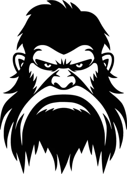 Bigfoot Høj Kvalitet Vektor Logo Vektor Illustration Ideel Til Shirt – Stock-vektor