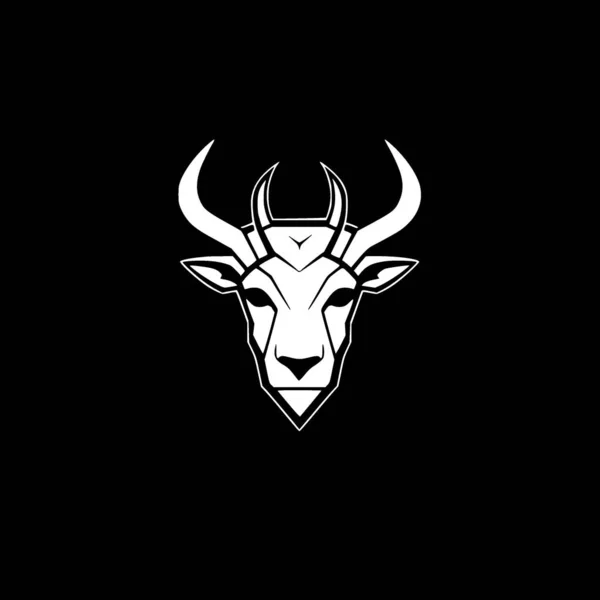 Goat Logo Vettoriale Alta Qualità Illustrazione Vettoriale Ideale Grafica Shirt — Vettoriale Stock