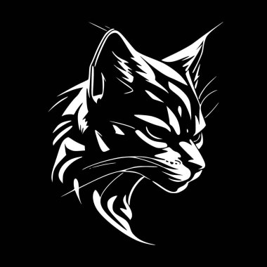 Wildcat - yüksek kaliteli vektör logosu - t-shirt grafiği için ideal vektör çizimi