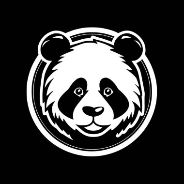 Panda - yüksek kaliteli vektör logosu - t-shirt grafiği için ideal vektör çizimi