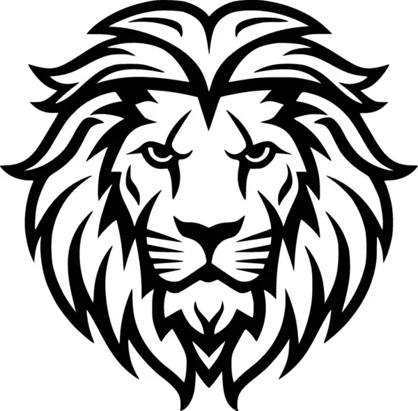 Lion High Quality Vector Logo Vector Illustration Ideal Shirt Graphic — Stock Vector