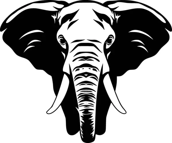Elefante Logotipo Vectorial Alta Calidad Ilustración Vectorial Ideal Para Gráfico — Vector de stock
