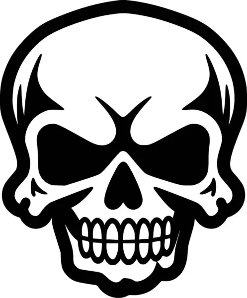 stock vector Skull - high quality vector logo - vector illustration ideal for t-shirt graphic