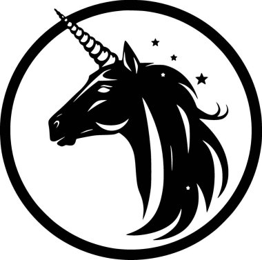 Unicorn - high quality vector logo - vector illustration ideal for t-shirt graphic clipart