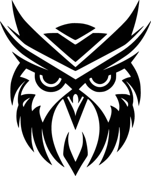 stock vector Owl - high quality vector logo - vector illustration ideal for t-shirt graphic