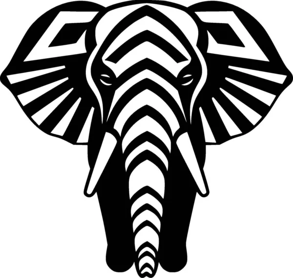 Elefantti Korkealaatuinen Vektori Logo Vektori Kuva Ihanteellinen Paita Graafinen — vektorikuva