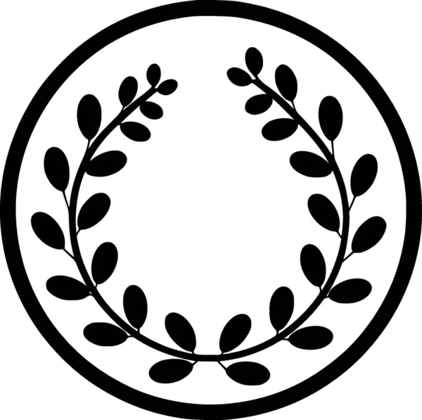 Kukka Minimalistinen Litteä Logo Vektorikuvaus — vektorikuva