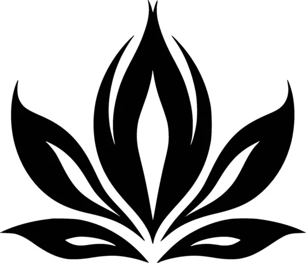Kukka Korkealaatuinen Vektori Logo Vektori Kuva Ihanteellinen Paita Graafinen — vektorikuva