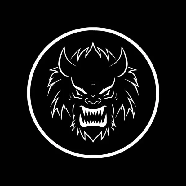 Beast Hochwertiges Vektor Logo Vektor Illustration Ideal Für Shirt Grafik — Stockvektor