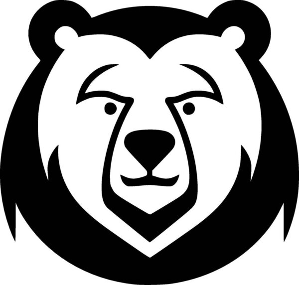 Медведь - векторный логотип высокого качества - векторная иллюстрация идеальна для графики футболки