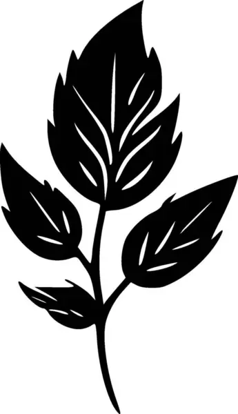 Botanische Hoge Kwaliteit Vector Logo Vector Illustratie Ideaal Voor Shirt — Stockvector