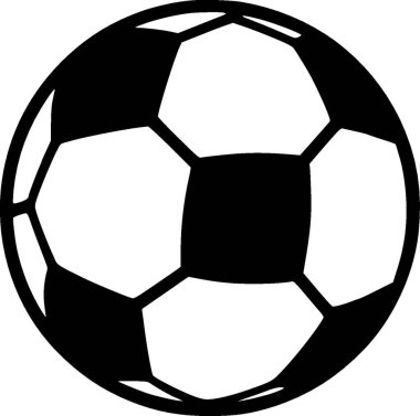 Futbol - yüksek kalite vektör logosu - t-shirt grafiği için ideal vektör illüstrasyonu