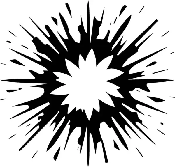 Räjähdys Korkealaatuinen Vektori Logo Vektori Kuvitus Ihanteellinen Paidan Graafiseen Ilmeeseen — vektorikuva