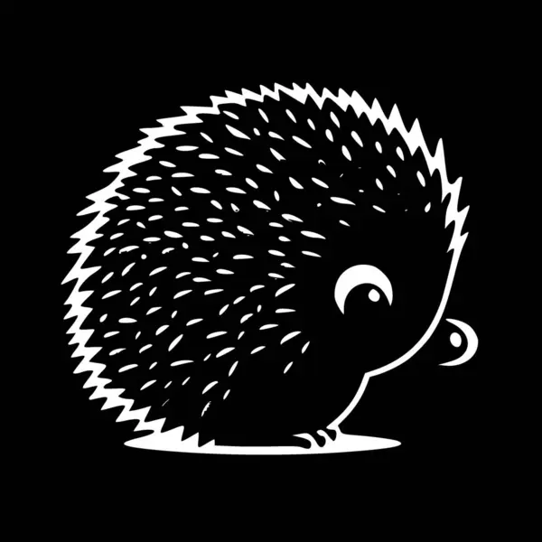 Hedgehog Høj Kvalitet Vektor Logo Vektor Illustration Ideel Til Shirt – Stock-vektor