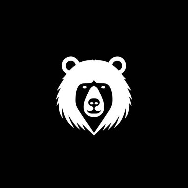 Bear - yüksek kaliteli vektör logosu - t-shirt grafiği için ideal vektör çizimi