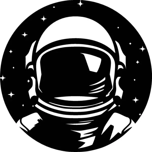 Astronaut Vysoce Kvalitní Vektorové Logo Vektorová Ilustrace Ideální Pro Grafiku — Stockový vektor