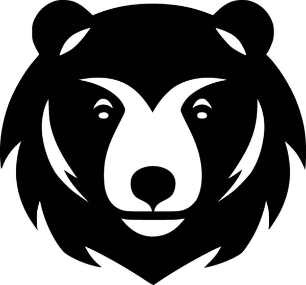 Медведь - векторный логотип высокого качества - векторная иллюстрация идеальна для графики футболки